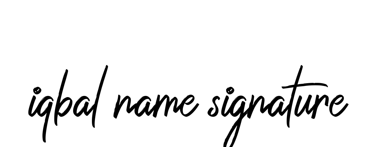 Iqbal-name-signature signature