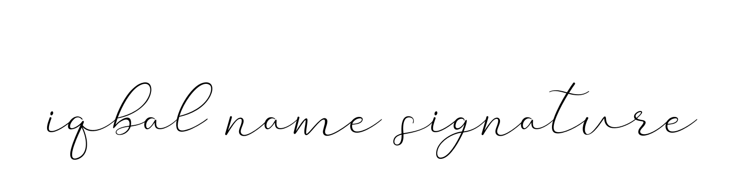 Iqbal-name-signature signature
