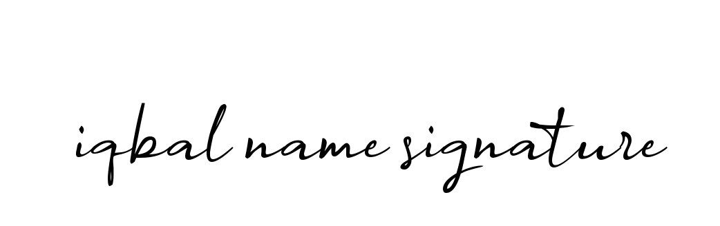 Iqbal-name-signature signature