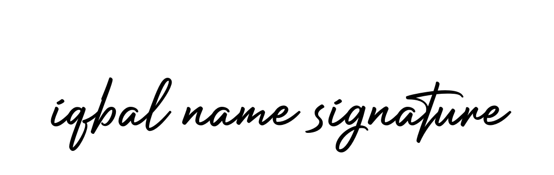Iqbal-name-signature signature