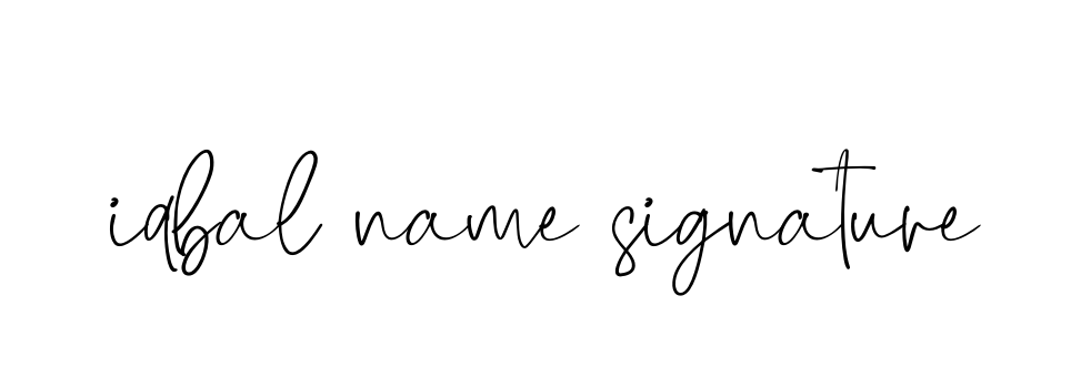 Iqbal-name-signature signature