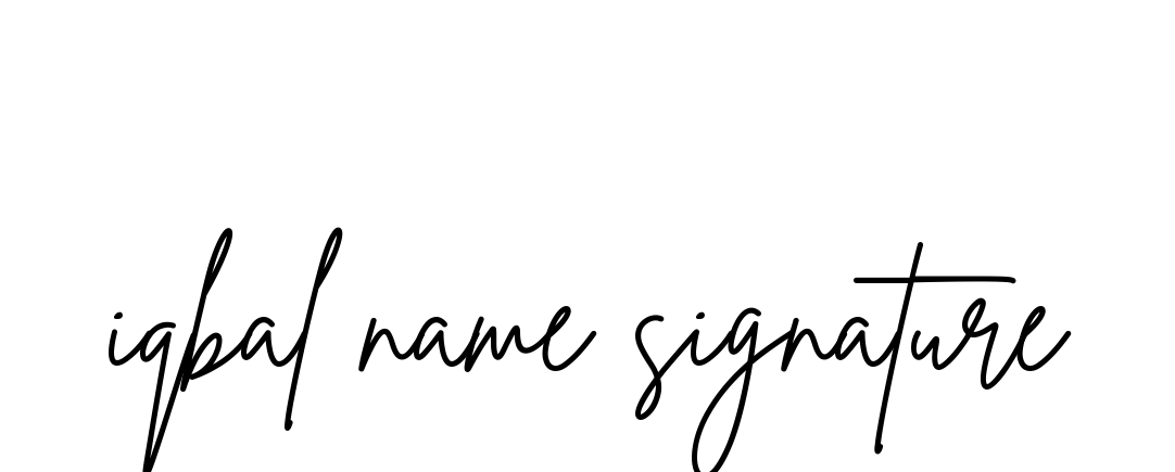 Iqbal-name-signature signature