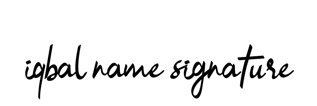 Iqbal-name-signature signature
