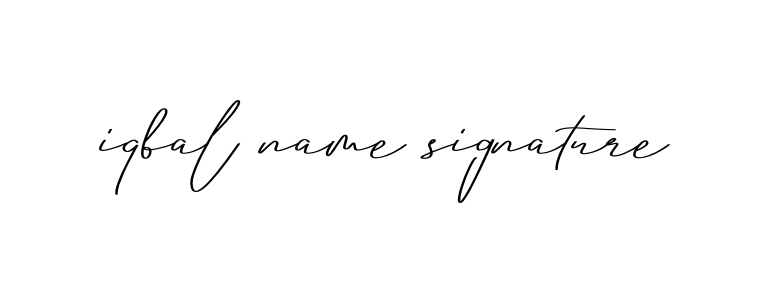 Iqbal-name-signature signature