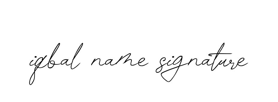 Iqbal-name-signature signature