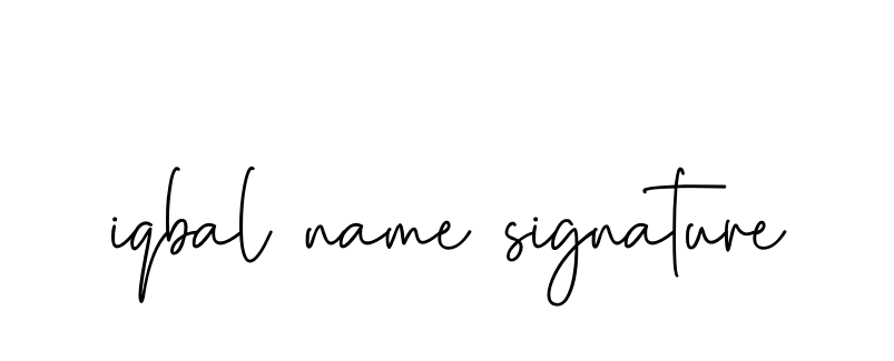 Iqbal-name-signature signature