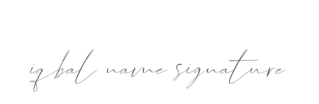 Iqbal-name-signature signature