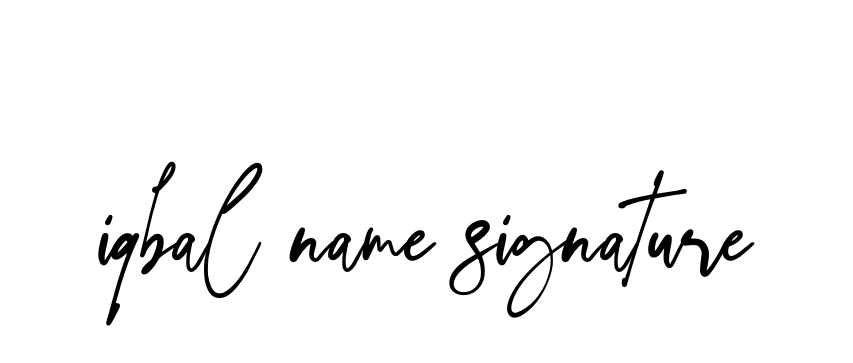 Iqbal-name-signature signature