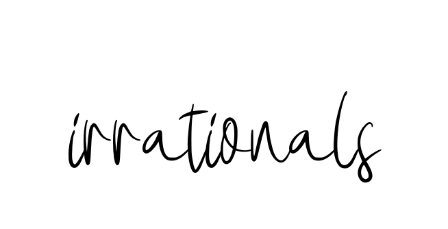 Handwritten Signature for Irrationals - Style 146 Online