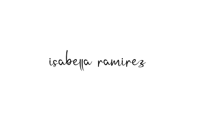 Isabella-ramirez signature