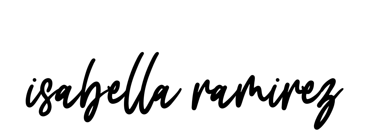 Isabella-ramirez signature