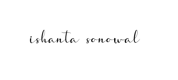 Ishanta-sonowal- signature