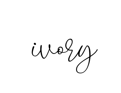 Ivory Signature Style TerselyRegular