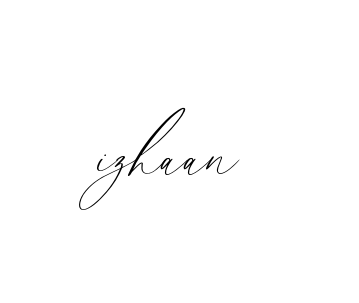 Izhaan signature