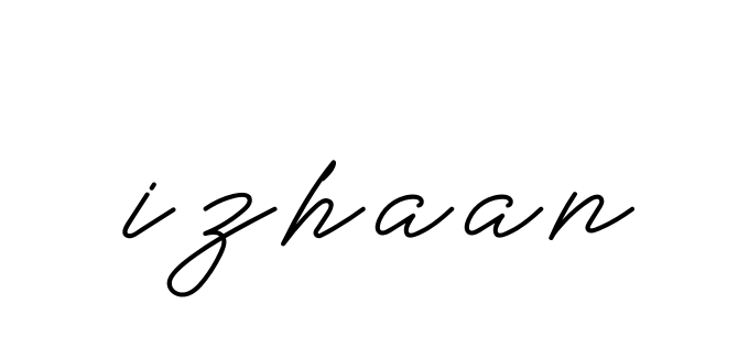 Izhaan signature