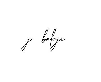 Handwritten Signature for J-balaji - Style 139 Online