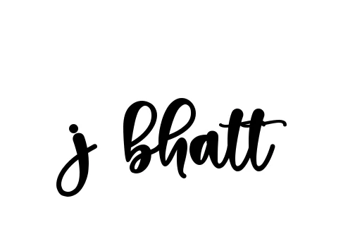 Handwritten Signature for J-bhatt - Style 136 Online