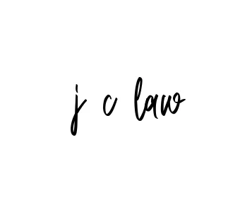Handwritten Signature for J-c-law - Style 143 Online