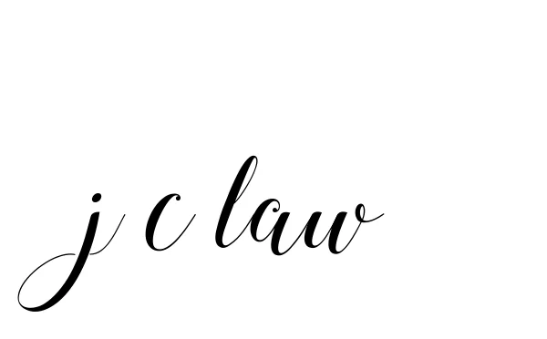 Handwritten Signature for J-c-law - Style 144 Online