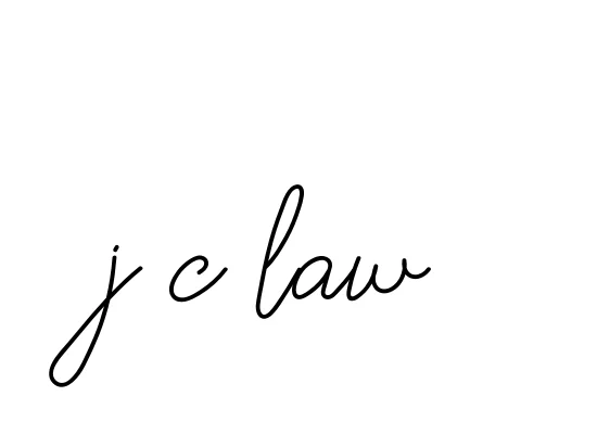 Handwritten Signature for J-c-law - Style 145 Online