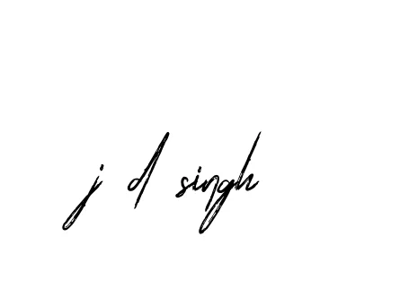 Handwritten Signature for J-d-singh- - Style 133 Online
