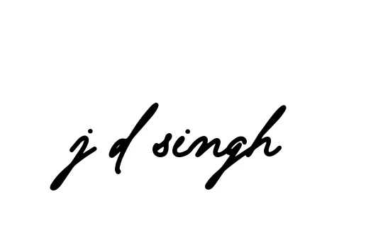 Handwritten Signature for J-d-singh- - Style 137 Online