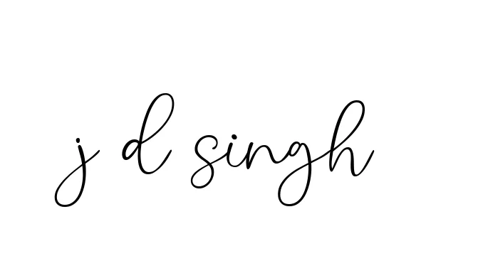 Handwritten Signature for J-d-singh- - Style 147 Online