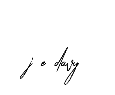 Handwritten Signature for J-e-davy - Style 133 Online