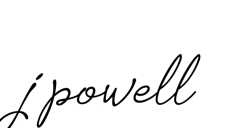 Handwritten Signature for J-powell - Style 151 Online
