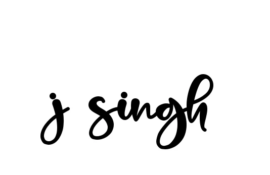 Handwritten Signature for J-singh - Style 136 Online