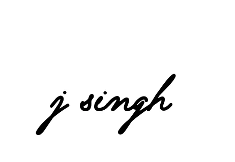 Handwritten Signature for J-singh - Style 137 Online
