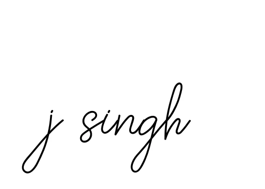 Handwritten Signature for J-singh - Style 145 Online