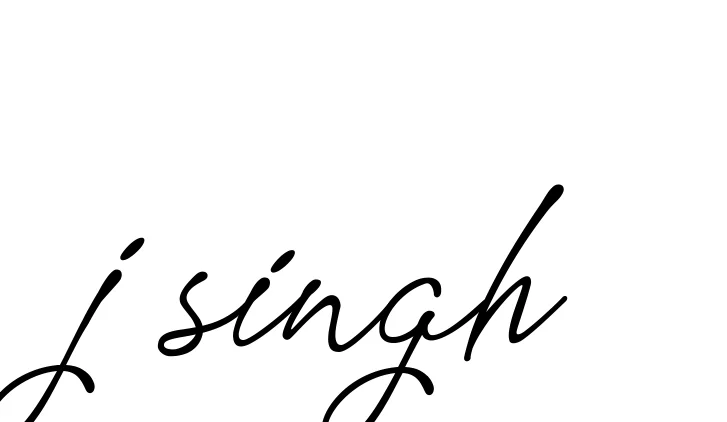 Handwritten Signature for J-singh - Style 151 Online
