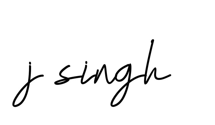 Handwritten Signature for J-singh - Style 155 Online