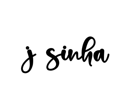 Handwritten Signature for J-sinha - Style 136 Online