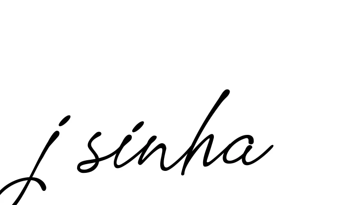 Handwritten Signature for J-sinha - Style 151 Online