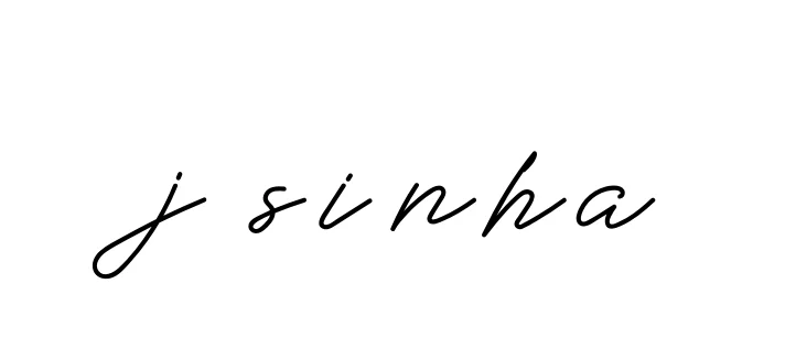 Handwritten Signature for J-sinha - Style 152 Online