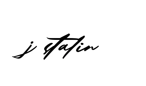 Handwritten Signature for J-stalin - Style 140 Online