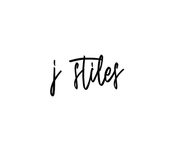 Handwritten Signature for J-stiles - Style 143 Online