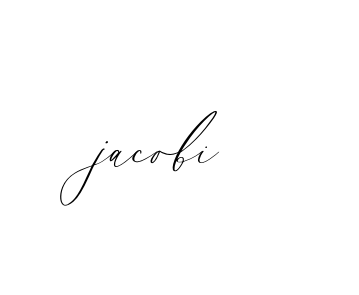 Handwritten Signature for Jacobi - Style 134 Online