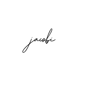 Handwritten Signature for Jacobi - Style 139 Online
