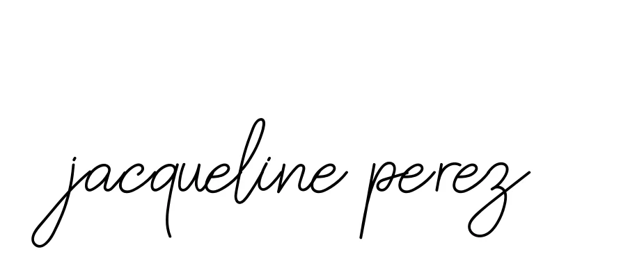 Handwritten Signature for Jacqueline-perez - Style 145 Online