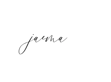 Handwritten Signature for Jaema - Style 134 Online