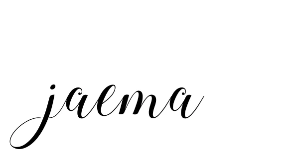 Handwritten Signature for Jaema - Style 144 Online