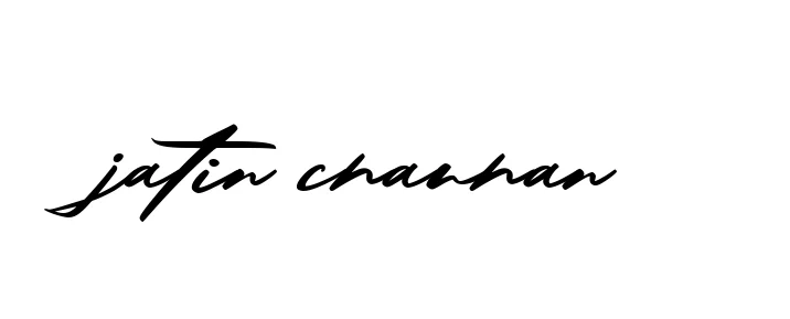 Handwritten Signature for Jatin-chauhan - Style 140 Online