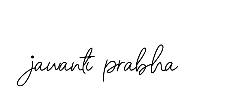 Jawanti-prabha signature