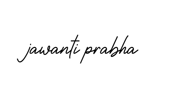 Jawanti-prabha signature