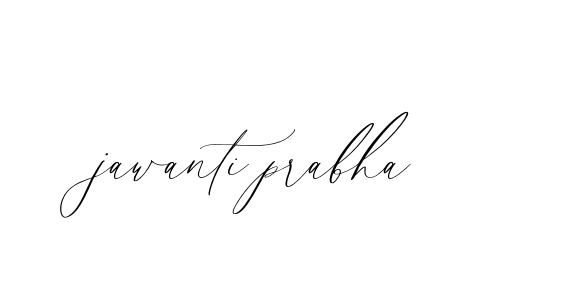 Jawanti-prabha signature