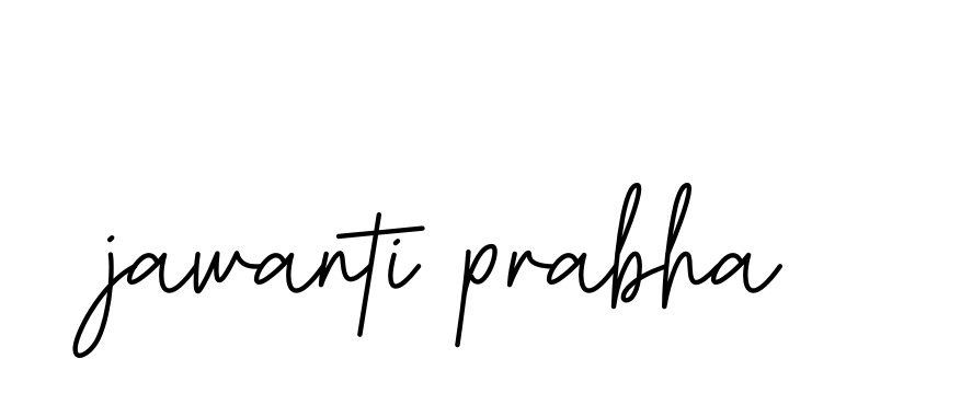 Jawanti-prabha signature