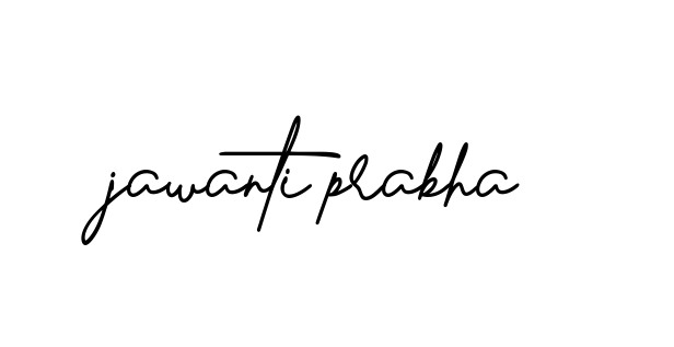 Jawanti-prabha signature